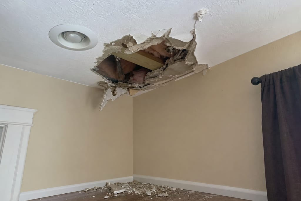 Drywall Ceiling Repair photo